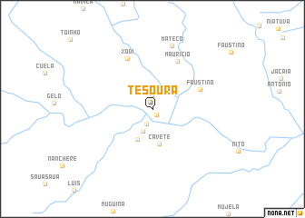 map of Tesoura