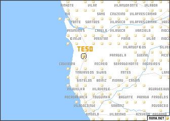 map of Teso