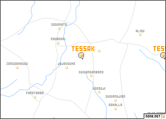 map of Tessak