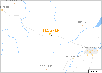 map of Tessala