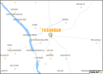 map of Tessaoua