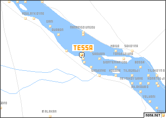 map of Tessa