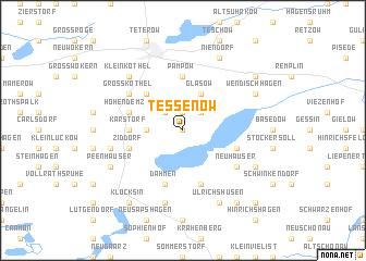 map of Tessenow