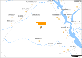 map of Tesse