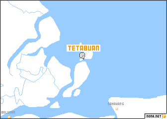 map of Tetabuan