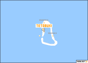 map of Tetabuki