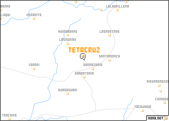 map of Tetacruz