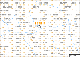 map of Tetaia