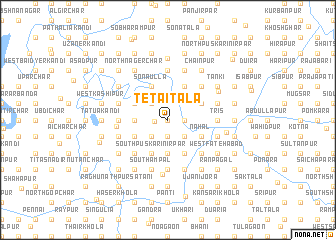 map of Tetaitala