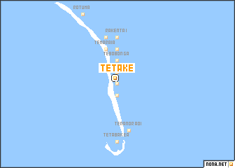map of Tetake