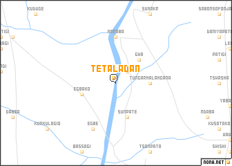 map of Tetaladan