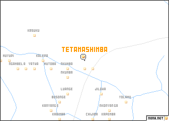 map of Tetamashimba