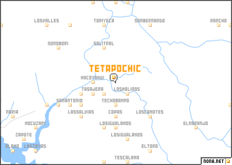 map of Tetapochic