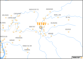 map of Tetay