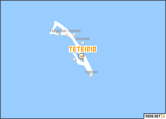 map of Teteirio