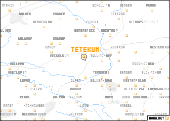 map of Tetekum