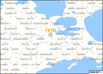 map of Tetel