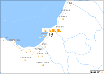 map of Tetenono