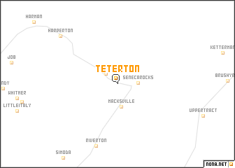 map of Teterton