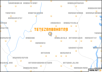 map of Tetezambahatra
