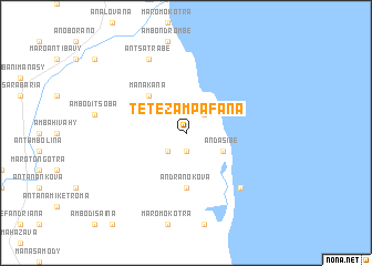 map of Tetezampafana