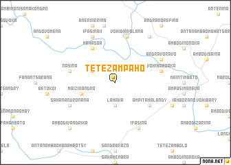 map of Tetezampaho