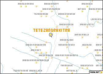 map of Tetezandrakitra