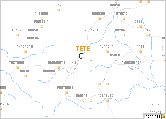 map of Tete