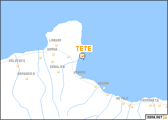 map of Tete