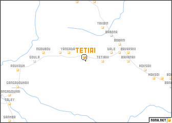 map of Tétia I