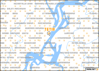 map of Tetia