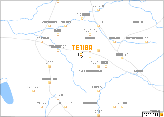 map of Tetiba