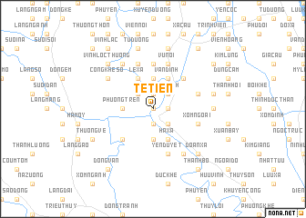 map of Tế Tiên