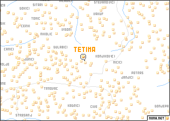 map of Tetima