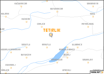 map of Tetirlik