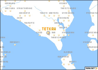 map of Tetkaw