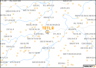 map of Tetla