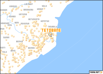 map of Tetobane