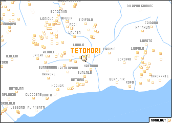 map of Tetomori