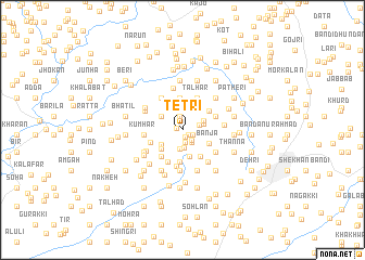map of Tetri