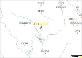 map of Tetshein