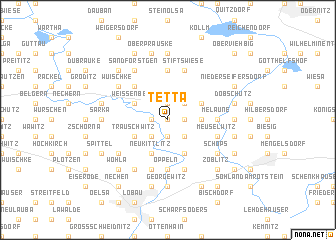 map of Tetta