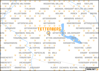 map of Tettenberg