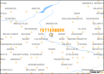 map of Tettenborn