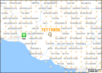 map of Tettnang