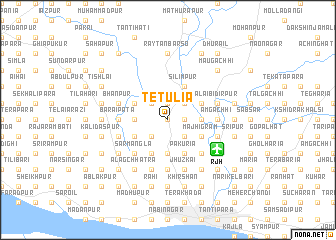 map of Tetulia