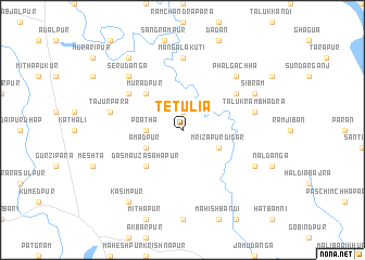 map of Tetulia