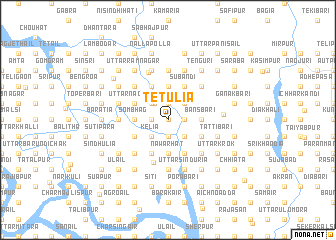 map of Tetulia