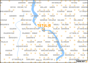 map of Tetulia