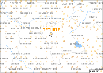 map of Tetunte